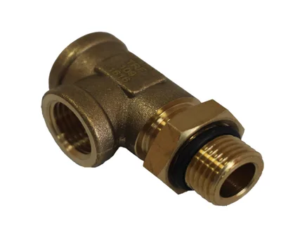 Соединитель Ⱶ -обр. M12x1.5-F16x1.5-F16x1.5 TRF латунь (в уп. 10шт)