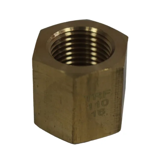 Соединитель прямой F22x1.5-F22x1.5 TRF латунь (в уп. 10шт)