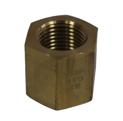 Соединитель прямой F12x1.5-F12x1.5 TRF латунь (в уп. 10шт)
