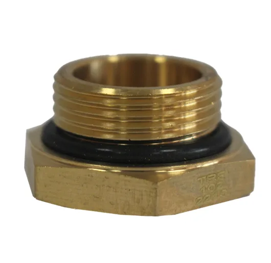 Соединитель прямой M12x1.5-F22x1.5 TRF латунь (в уп. 10шт)