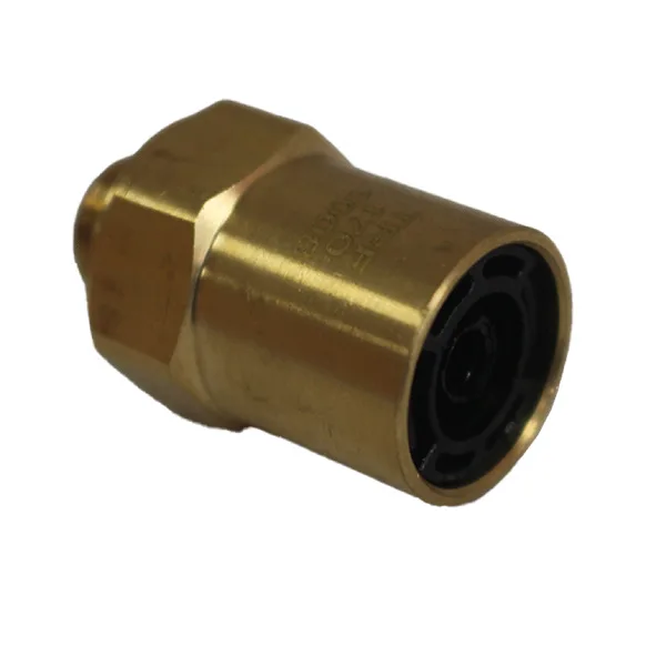 Соединитель прямой M22x1.5-D08x1 TRF латунь S-тип (в уп. 10шт) возьми ключ (TRF001-08/ TRF002-08)
